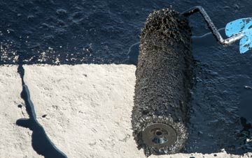 Footbridge liquid sealant waterproofing