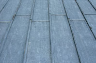 Footbridge lead roofing