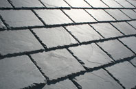 Footbridge slate roof